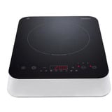 Medion LIFE Piastra a induzione MD 18490, Piastra riscaldante Nero/Bianco