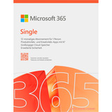 Microsoft MS Office M365 Single1 Person      DE Für PC und MAC 