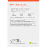 Microsoft MS Office M365 Single1 Person      DE Für PC und MAC 