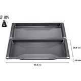 Neff Z1650BE0 accessorio e componente per forno Vassoio da cottura Grigio Acciaio, Teglia antracite, Vassoio da cottura, Neff, Acciaio, Forno, Grigio, 455 mm