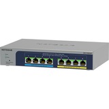 Netgear 8-port Ultra60 PoE++ Multi-Gigabit (2.5G) Ethernet Plus Switch Gestito L2/L3 2.5G Ethernet (100/1000/2500) Supporto Power over Ethernet (PoE) Grigio grigio, Gestito, L2/L3, 2.5G Ethernet (100/1000/2500), Full duplex, Supporto Power over Ethernet (PoE)