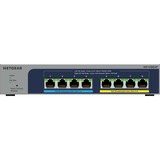 Netgear 8-port Ultra60 PoE++ Multi-Gigabit (2.5G) Ethernet Plus Switch Gestito L2/L3 2.5G Ethernet (100/1000/2500) Supporto Power over Ethernet (PoE) Grigio grigio, Gestito, L2/L3, 2.5G Ethernet (100/1000/2500), Full duplex, Supporto Power over Ethernet (PoE)