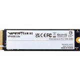 Patriot SSD 4TB 7400/6400 VP4300 Lite M.2 PAT PCIe, Disco a stato solido Nero