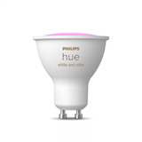 Philips Hue GU10 Soluzioni di illuminazione intelligenti, Lampada a LED Philips Hue White and Color ambiance GU10, Faretto luminoso intelligente, Bianco, LED, GU10, GU10, Bianco freddo, Multi, Bianco caldo