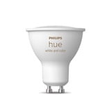 Philips Hue GU10 Soluzioni di illuminazione intelligenti, Lampada a LED Philips Hue White and Color ambiance GU10, Faretto luminoso intelligente, Bianco, LED, GU10, GU10, Bianco freddo, Multi, Bianco caldo