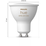 Philips Hue GU10 Soluzioni di illuminazione intelligenti, Lampada a LED Philips Hue White and Color ambiance GU10, Faretto luminoso intelligente, Bianco, LED, GU10, GU10, Bianco freddo, Multi, Bianco caldo