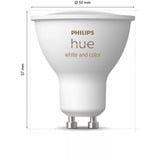 Philips Hue GU10 - faretto connesso, Lampada a LED Philips Hue White and Color ambiance GU10 - faretto connesso, Bluetooth/Zigbee, LED, GU10, GU10, 2000 K, 6500 K
