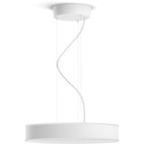 Philips Hue Lampada a sospensione Enrave, Luce LED bianco, Philips Hue White ambiance Lampada a sospensione Enrave, Luce a sospensione intelligente, Bluetooth, Bianco, LED, Metallo, Lampadina/e non sostituibile/i