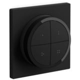 Philips Hue Tap dial switch, Pulsante Nero, Philips Tap dial switch, Wireless, Nero, Parete, IP20, Plastica, IP20