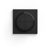 Philips Hue Tap dial switch, Pulsante Nero, Philips Tap dial switch, Wireless, Nero, Parete, IP20, Plastica, IP20