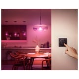 Philips Hue Tap dial switch, Pulsante Nero, Philips Tap dial switch, Wireless, Nero, Parete, IP20, Plastica, IP20