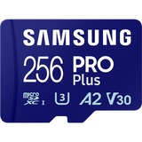 SAMSUNG PRO Plus 256 GB microSDXC (2023) blu