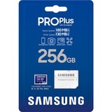 SAMSUNG PRO Plus 256 GB microSDXC (2023), Scheda di memoria blu