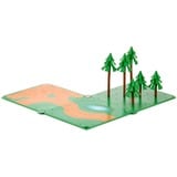 SIKU Dirt tracks and forest, Sullo sfondo Parcheggio per auto, 3 anno/i, Multicolore, Plastica