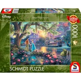 Schmidt Spiele Thomas Kinkade Studios: Disney Dreams Collection - La Principessa e il Ranocchio, Puzzle 