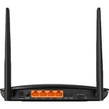 TP-Link Archer MR500 router wireless Gigabit Ethernet Dual-band (2.4 GHz/5 GHz) 4G Nero Wi-Fi 5 (802.11ac), Dual-band (2.4 GHz/5 GHz), Collegamento ethernet LAN, 3G, Nero, Router da tavolo