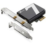 TP-Link Archer TBE550E Interno WLAN / Bluetooth 9300 Mbit/s, Adattatore Wi-Fi Interno, Wireless, PCI Express, WLAN / Bluetooth, 9300 Mbit/s, Nero