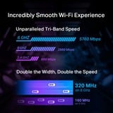 TP-Link Archer TBE550E Interno WLAN / Bluetooth 9300 Mbit/s, Adattatore Wi-Fi Interno, Wireless, PCI Express, WLAN / Bluetooth, 9300 Mbit/s, Nero