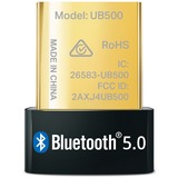 TP-Link UB500 scheda di interfaccia e adattatore Bluetooth Nero, USB tipo A, Bluetooth, Nero, PC, 0 - 40 °C, 10 - 90%