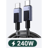 UGREEN 45067 cavo USB 1 m USB C 240 W Nero, Grigio Nero/grigio, 1 m, USB C, USB C, Nero, Grigio