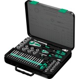 Wera 8100 SA/SC 2 Zyklop Set Cacciavite a cricchetto, Set di strumenti Nero/Verde, Nero/Verde