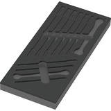 Wera Inserto in schiuma per 6000 Joker Set 1, vuoto, Deposito Nero/grigio