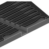 Wera Inserto in schiuma per 6000 Joker Set 1, vuoto, Deposito Nero/grigio