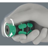 Wera Kraftform Kompakt Stubby Magazin RA 4, Set di bit Nero/Verde