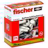fischer EasyHook Anello DuoPower 6x30, Tassello bianco