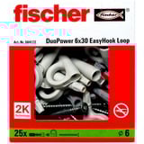 fischer EasyHook Anello DuoPower 6x30, Tassello bianco
