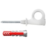 fischer EasyHook Anello DuoPower 6x30, Tassello bianco