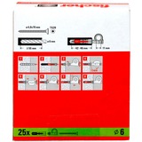 fischer EasyHook Loop DuoPower 6x30, Tassello bianco