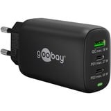 goobay 65407, Caricabatterie Nero