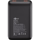 goobay 65869, Powerbank  Nero
