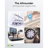 goobay Alimentatore universale 3 - 12V, 27 Watt, Alimentazione elettrica Nero