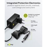 goobay Alimentatore universale 3 - 12V, 27 Watt, Alimentazione elettrica Nero