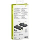 goobay Powerbank a ricarica rapida per esterni 20.000 mAh con solare Nero
