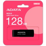 ADATA UC310 unità flash USB 128 GB USB tipo A 3.2 Gen 1 (3.1 Gen 1) Nero, Chiavetta USB Nero, 128 GB, USB tipo A, 3.2 Gen 1 (3.1 Gen 1), 100 MB/s, Girevole, Nero