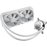 ASUS ROG STRIX LC II 240 ARGB White Edition Processore Raffreddatore di liquidi tutto in uno 12 cm Bianco 1 pz, Raffreddamento ad acqua bianco, Raffreddatore di liquidi tutto in uno, 12 cm, 137,5 m³/h, Bianco