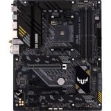 ASUS TUF GAMING B550-PLUS WIFI II AMD B550 Socket AM4 ATX, Scheda madre Nero, AMD, Socket AM4, 3rd Generation AMD Ryzen 5, 3rd Generation AMD Ryzen™ 7, 3rd Generation AMD Ryzen™ 9, DDR4-SDRAM, 128 GB, DIMM