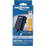 Ansmann APS 1500 Nero Interno Nero, Interno, AC, Nero