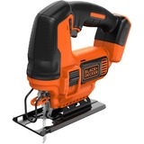 BLACK+DECKER BDCJS18N seghetto elettrico arancione /Nero, Nero, Arancione, 45°, 5,5 cm, 1,9 cm, 8 mm, 2 cm