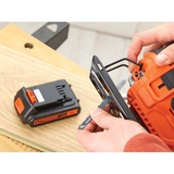 BLACK+DECKER BDCJS18N seghetto elettrico arancione /Nero, Nero, Arancione, 45°, 5,5 cm, 1,9 cm, 8 mm, 2 cm