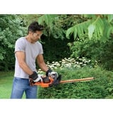 BLACK+DECKER Tagliasiepi a batteria GTC18452PCB, 18 Volt arancione /Nero