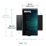 BenQ RD320UA LED display 80 cm (31.5") 3840 x 2160 Pixel 4K Ultra HD Nero, Monitor LED Nero, 80 cm (31.5"), 3840 x 2160 Pixel, 4K Ultra HD, LED, 5 ms, Nero
