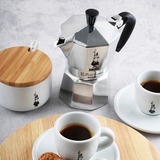 Bialetti Moka Express 1 Tazza argento, 0,06 L, Alluminio, Nero, 1 tazze, Alluminio, Moka Express, CE