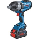 Bosch GDS 18V-1050 H 1750 Giri/min Nero, Blu, Avvitatore blu/Nero, Cacciavite a percussione, Impugnatura a pistola, 3/4", Nero, Blu, Senza spazzola, 1750 Giri/min