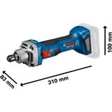 Bosch GGS 18V-20 Professional smerigliatrice angolare 1,2 kg, Smerigliatrice diritta blu/Nero, 1,2 kg
