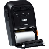 Brother RJ-2035B stampante POS 203 x 203 DPI Con cavo e senza cavo Termico Stampante portatile Nero, Termico, Stampante portatile, 203 x 203 DPI, 101,6 mm/s, 3 cm, 58 mm