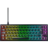 CHERRY K5V2 Compact tastiera Gaming USB QWERTZ Tedesco Nero, Tastiera da gioco Nero, Cablato, USB, Interruttore a chiave meccanica, QWERTZ, LED RGB, Nero